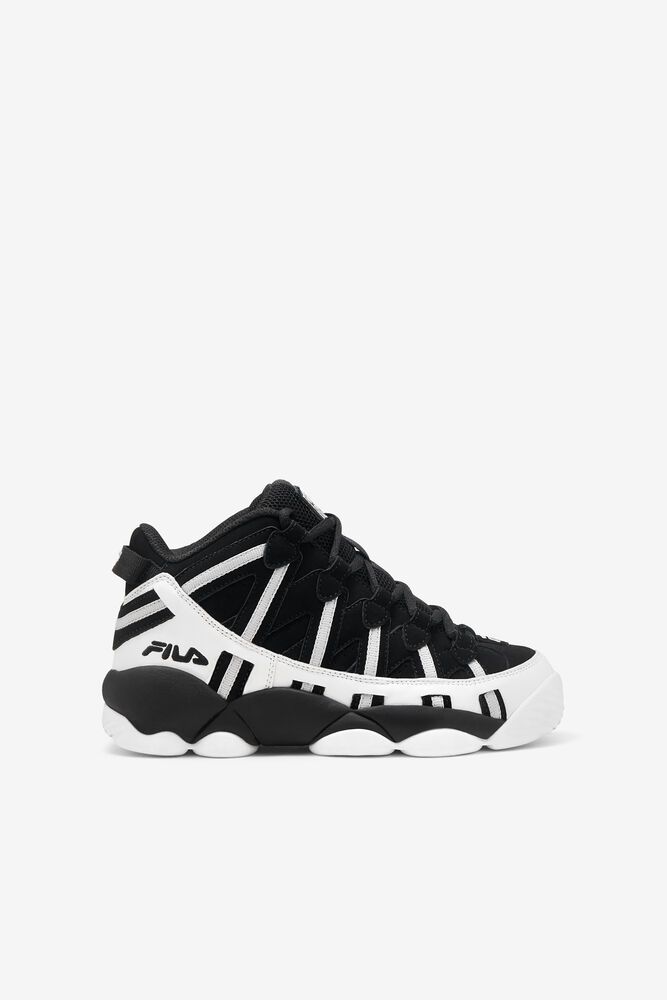 Fila Stackhouse Spaghetti Trainers White/Black - Kids - 23576DSKM